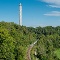 Testturm und Eisenbahn