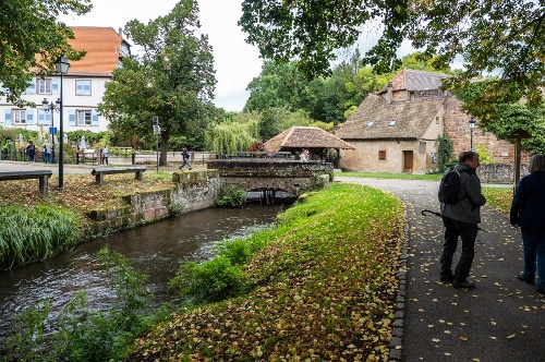 Bummel durch Wissembourg, hier am Lauterkanal