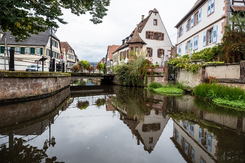 Bummel durch Wissembourg, hier am Lauterkanal