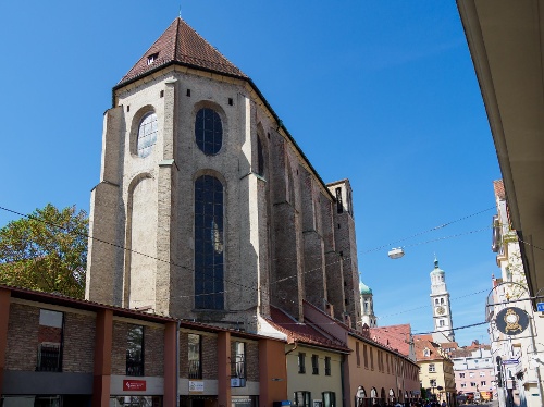 Auf dem Weg zur Fuggerei