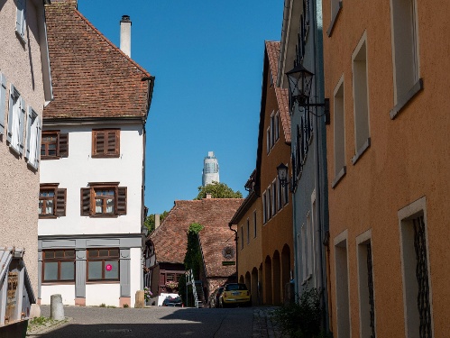 Stadtansicht - neu und alt