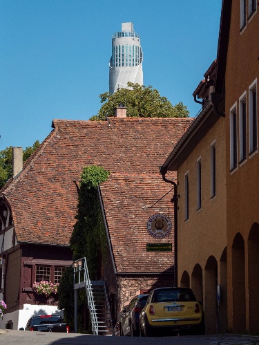 Stadtansicht - neu und alt