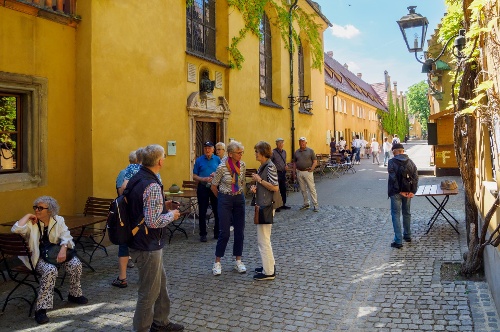 Eingang in die Fuggerei