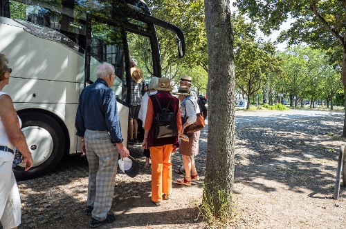 Einstieg zur Heimfahrt