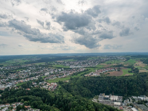 Die Aussicht vom Testturm