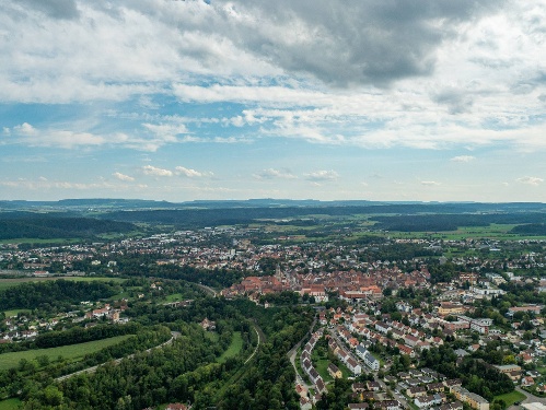 Die Aussicht vom Testturm