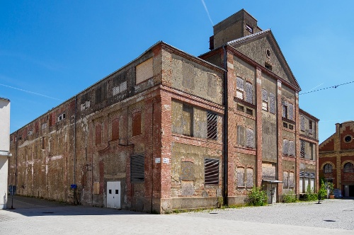 Gebäude im Bereich des Textilmuseums