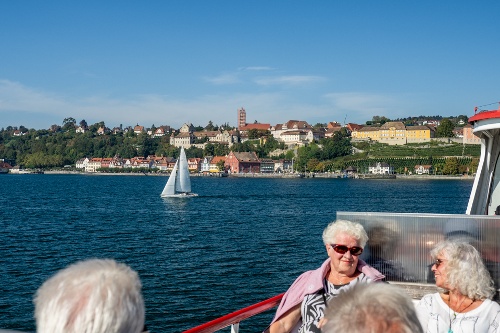 Meersburg nähert sich oder wir uns Meersburg